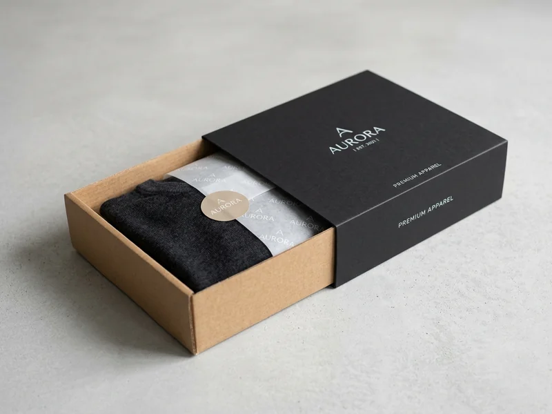 Apparel Sleeve Mailer Boxes - Custom manufactured corrugated packaging