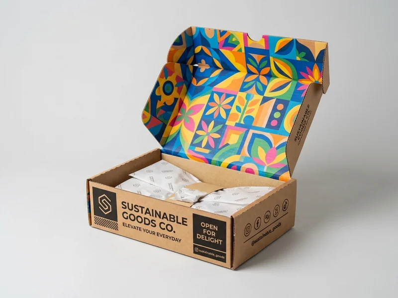 Custom Printed Mailer (Interior Flood Print)