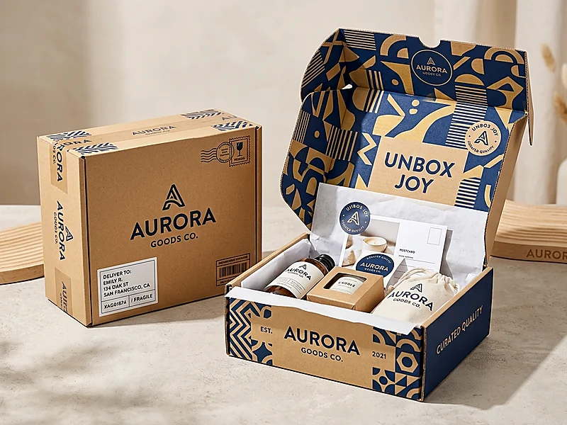 Custom Mailer Boxes - Custom manufactured corrugated packaging