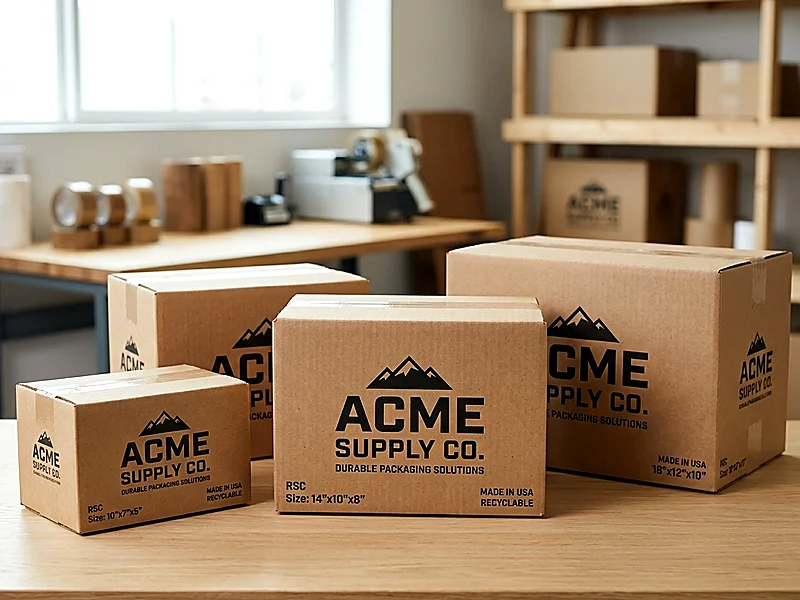 Custom Shipping Boxes (RSC) - Custom manufactured corrugated packaging