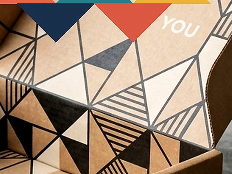 High-resolution CMYK halftone dots and matte aqueous coating finish detail