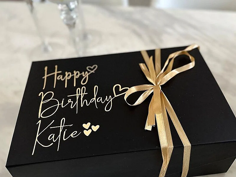 Rigid Magnetic Keepsake Box